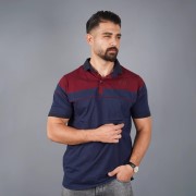 تیشرت مردانه یقه فرنچ مدل Bahman ( در چند رنگبندی )