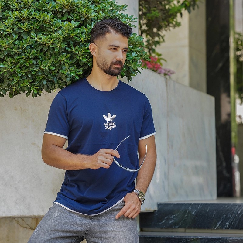 تیشرت یقه گرد مردانه طرح Adidas مدل T60 ( در 6 رنگ بندی )