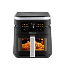 سرخ کن بدون روغن گوسونیک 7 لیتری صفحه لمسی دوالمنت مدل 837 سبد سرامیکی