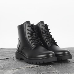 نیم بوت مردانه مدل Bershka