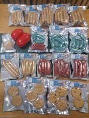 کالباس مرغ و قارچ ارگانيک