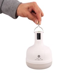 لامپ آویزدار شارژی DP-7813T همراه با پنل خورشیدی