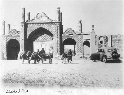 دروازه تهران قدیم واقع در قزوین
