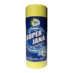 دستمال نظافت سوپر ژانا مدل 012 رول 30 برگی