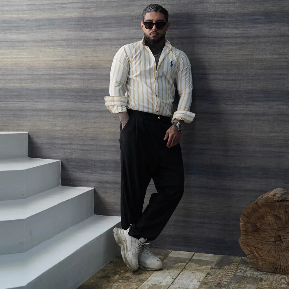 پیراهن مردانه مدل Hadi ( در 3 رنگ بندی )